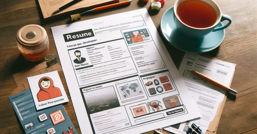 Simple resume with project links used by a fresh graduate applying for software jobs in Karachi.